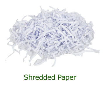 shredded paper void